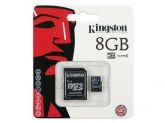 Cartão de memoria Kingston de 8GB